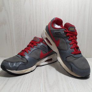 Nike Air Max Coliseum Racer Mens Grey Red Running Shoes 555423-006 Size 10.5